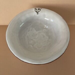 Creative Coop Co-Op Bowl Farmhouse Chicken Rooster Ceramic Dip Sauce Dessert